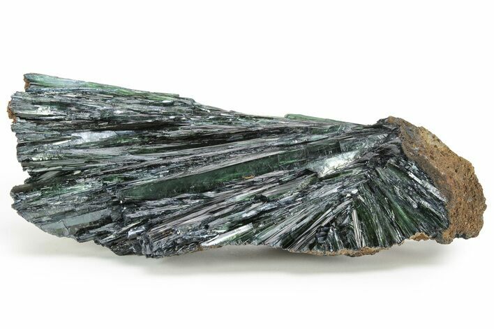 Gemmy, Emerald-Green Vivianite Crystal Cluster - Brazil #218265
